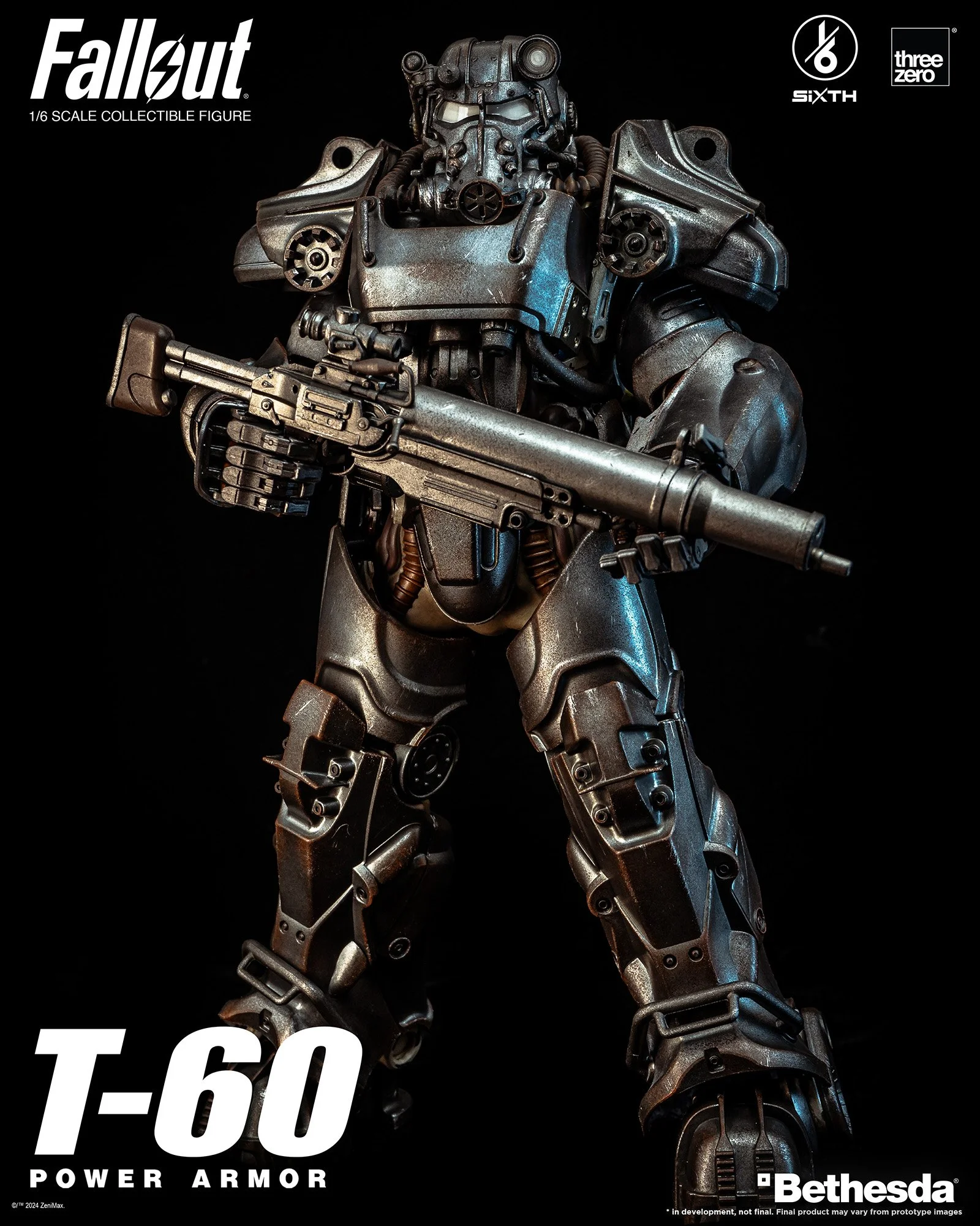 Fallout 4 T-60 アトムキャッツ塗装（ストア限定品） Fallout 4T-60 Power Armor Exclusive Atom Cats – threezero store